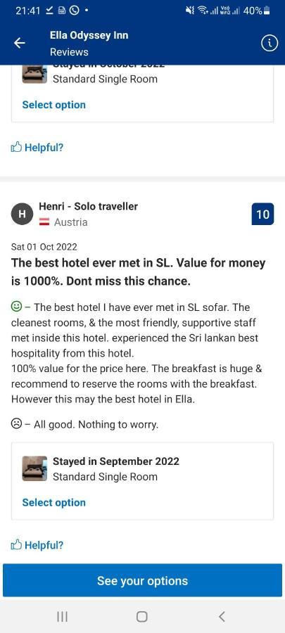 Ella Odyssey Inn Eksteriør bilde